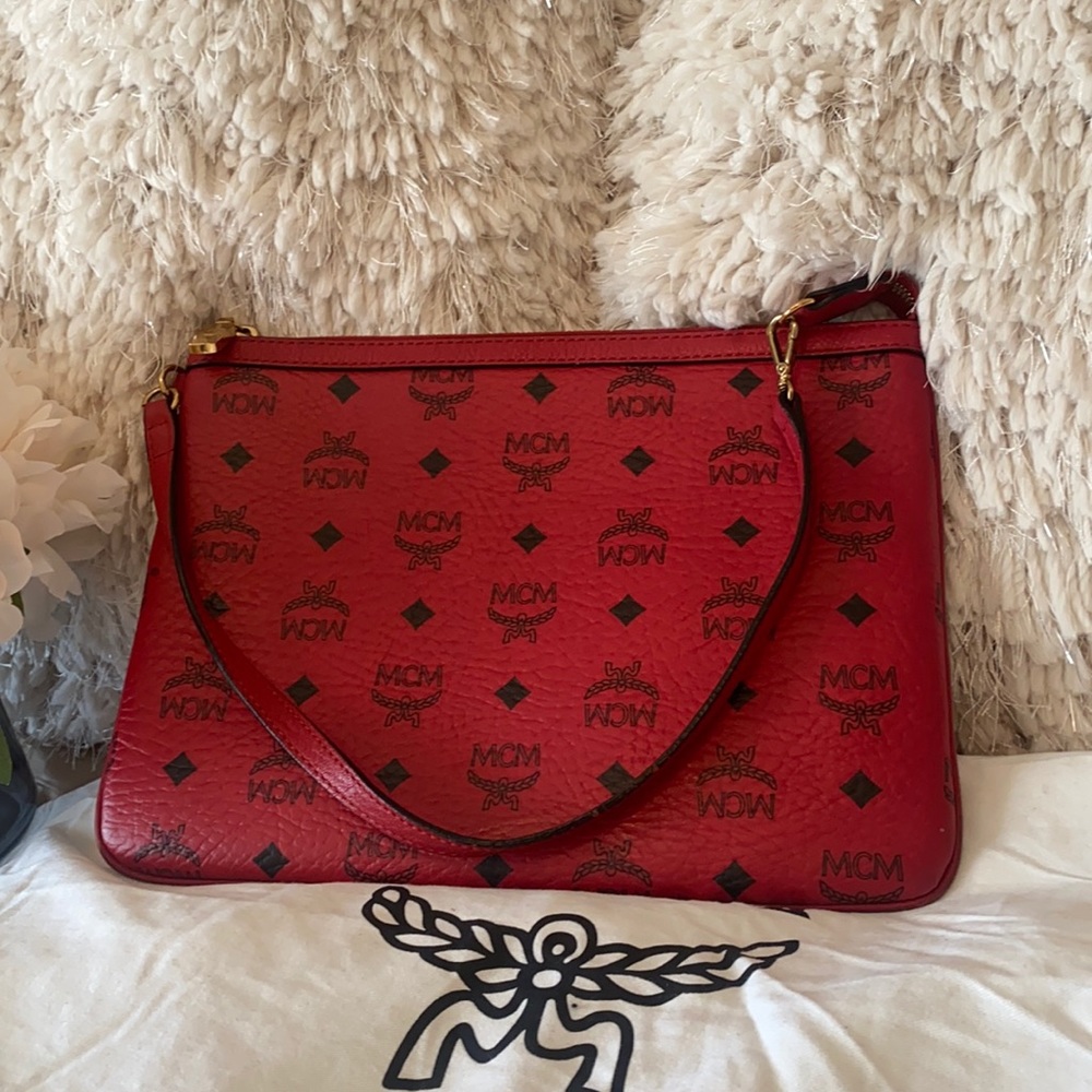 MCM Visetos Pochette/Clutch